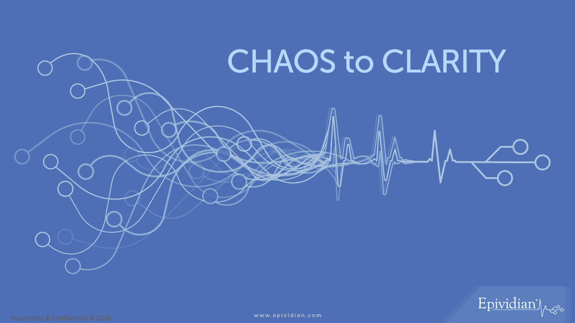 Chaos to Clarity: complex healthcare data converging into a clear clinical signal
